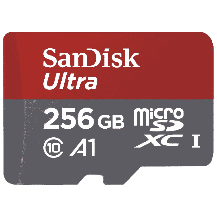 carte micro sd 256 go sandisk visuel produit