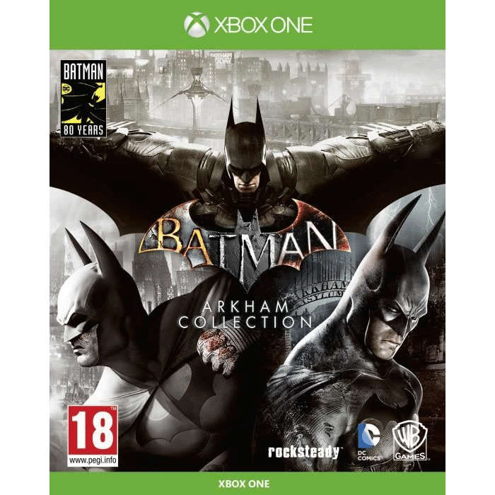 batman arkham collection sans steelbook xbox one visuel produit