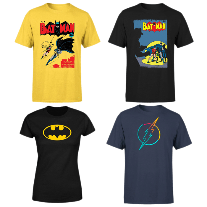 bon plan t-shirt dc comics promo zavvi DCFLASH 10 08 20
