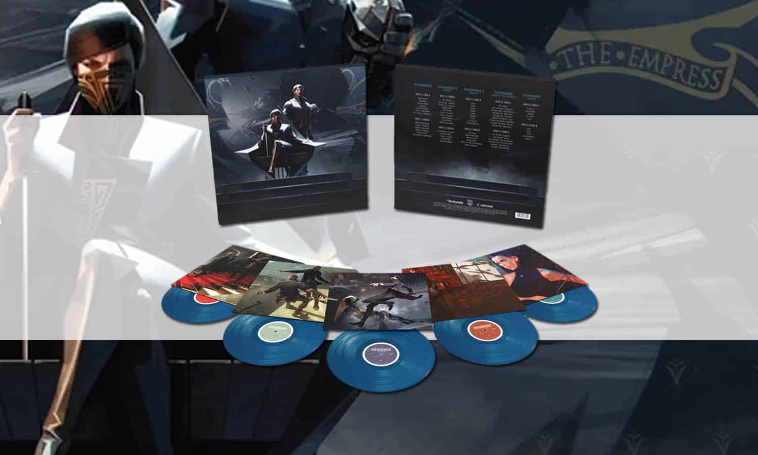 SLIDER ost 5 vinyle dishonored soundtrack collection