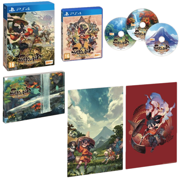 SAKUNA OF RICE AND RUIN GOLDEN HARVEST EDITION limitée PS4 visuel produit