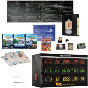 retour vers le futur 4K circuits temporels visuel produit