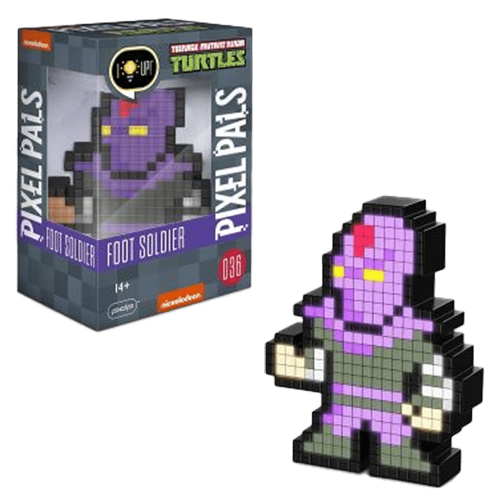 visuel produit foot soldier pixel pals tortues ninja