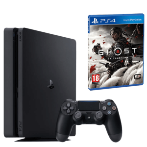 pack ps4 slim standard avec ghost of tsushima offert