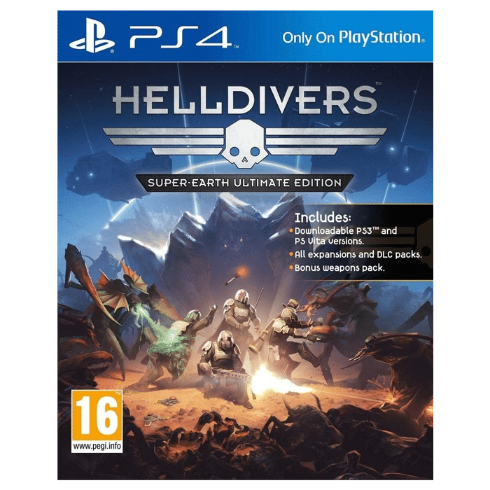 helldivers ps4 visuel produit ultimate edition standard