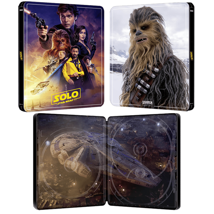 solo star wars story 4K steelbook visuel produit