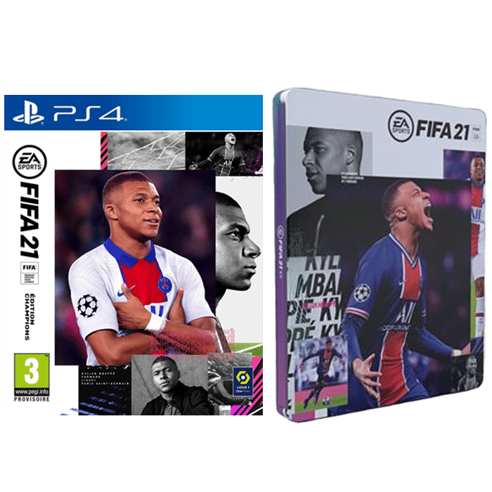 fifa 21 champions edition avec steelbook visuel produit ps4