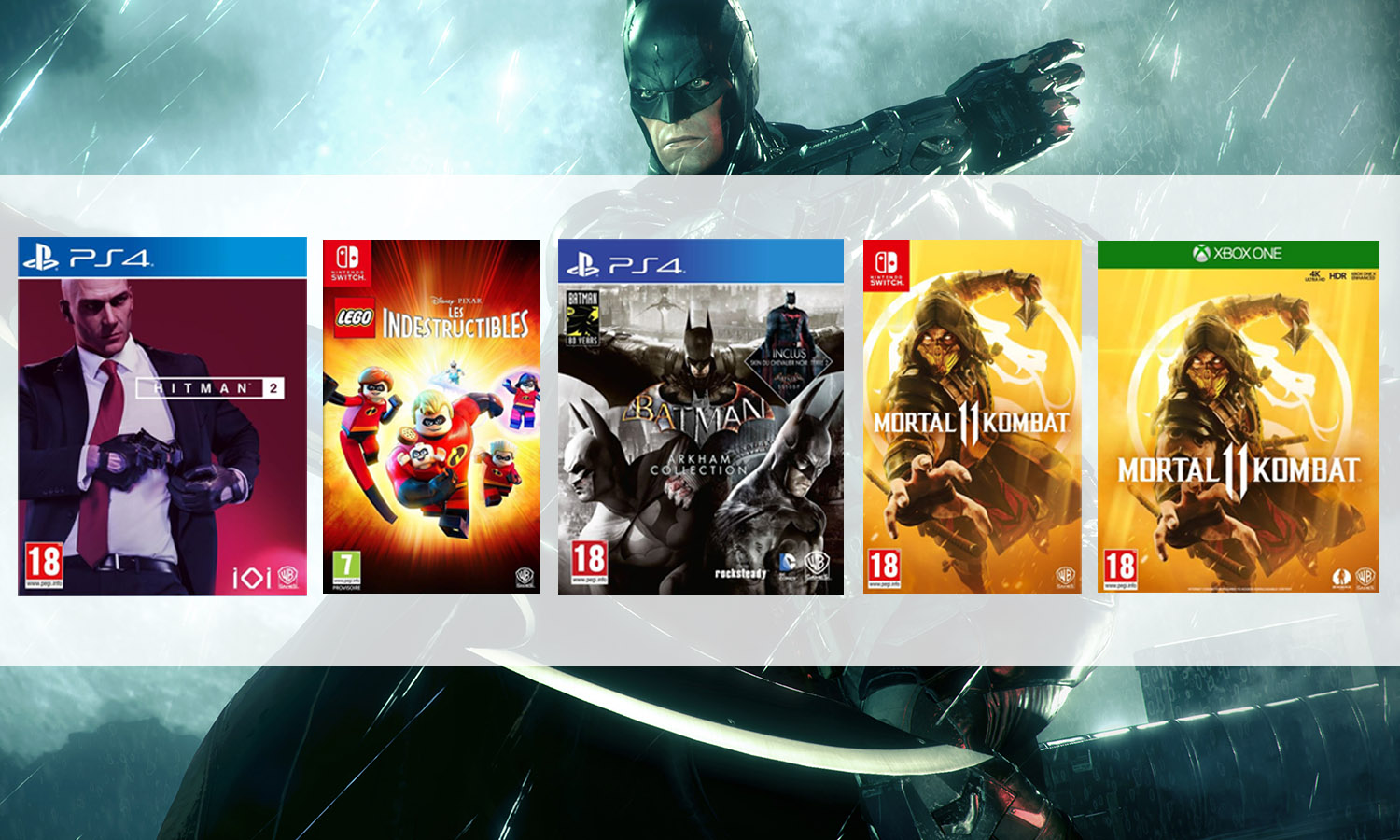 slider promo jeux fnac 20 euros de remise