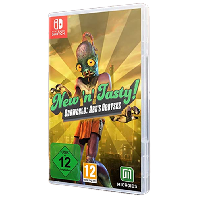 oddworld new n tasty switch visuel produit