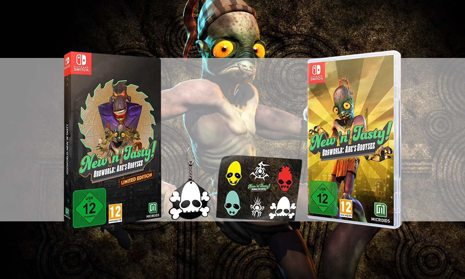 slider oddworld new n tasty edition limitée switch slider 2
