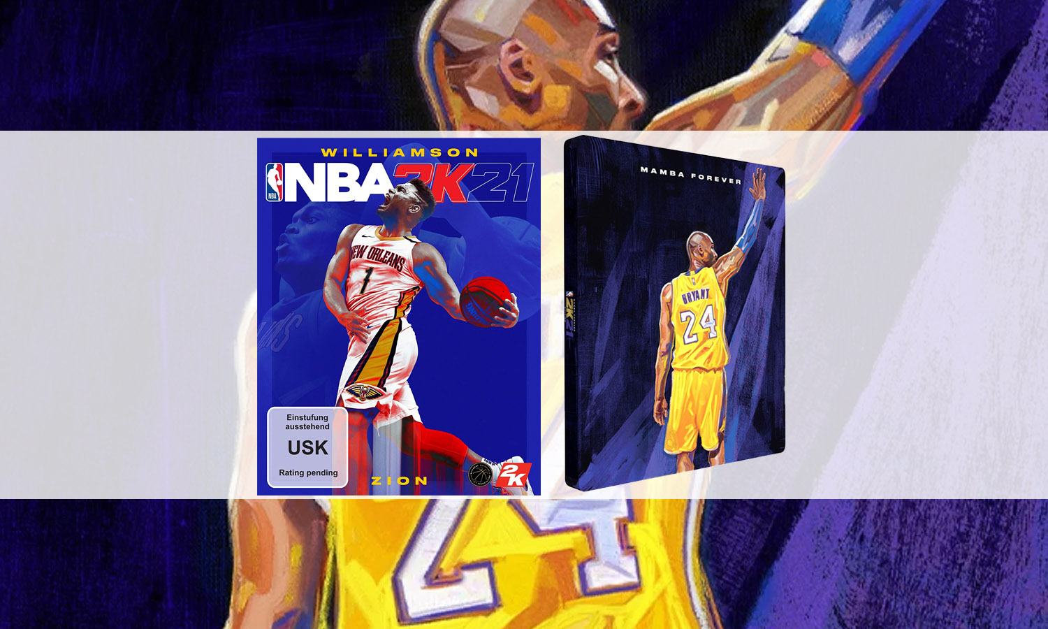 slider nba 2K21 PS5 steelbook slider