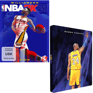 nba 2K21 steelbook xbox one series x visuel produit