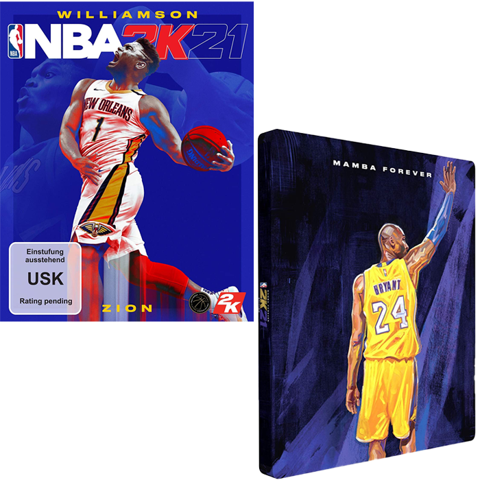 nba 2K21 steelbook xbox one series x visuel produit