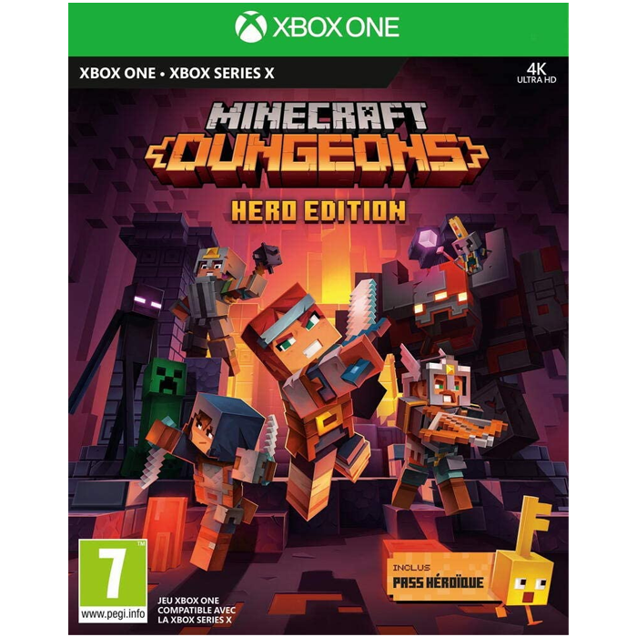 minecraft dungeon xbox hero edition visuel produit
