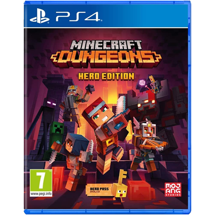 minecraft dungeon ps4 hero edition visuel produit