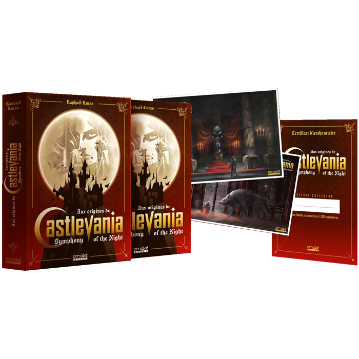 artbook collector aux origines de castlevania symphony of the night