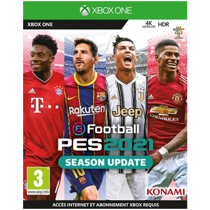 visuel produit efootball pes 2021 xbox