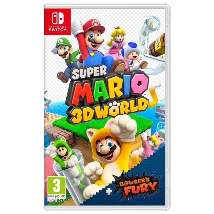 super mario 3D world Bowser Fury Switch visuel produit