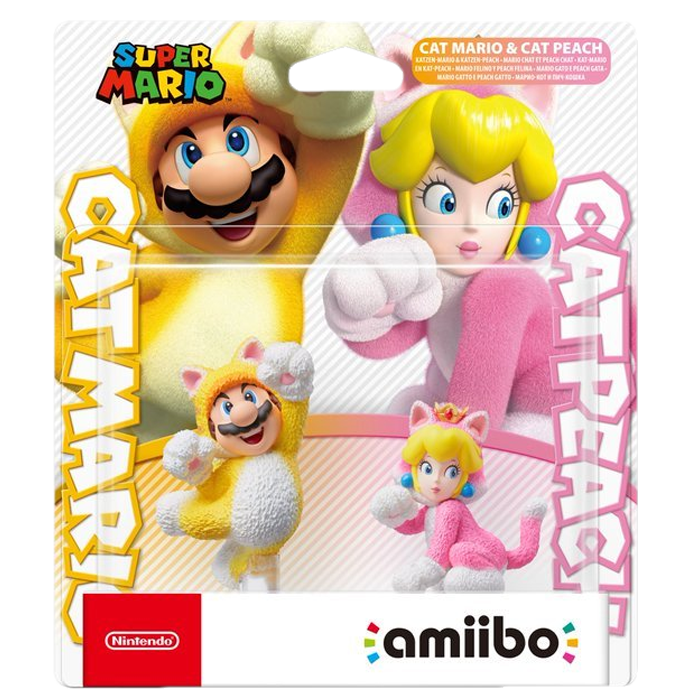 double pack amiibo chat cat mario peach visuel produit
