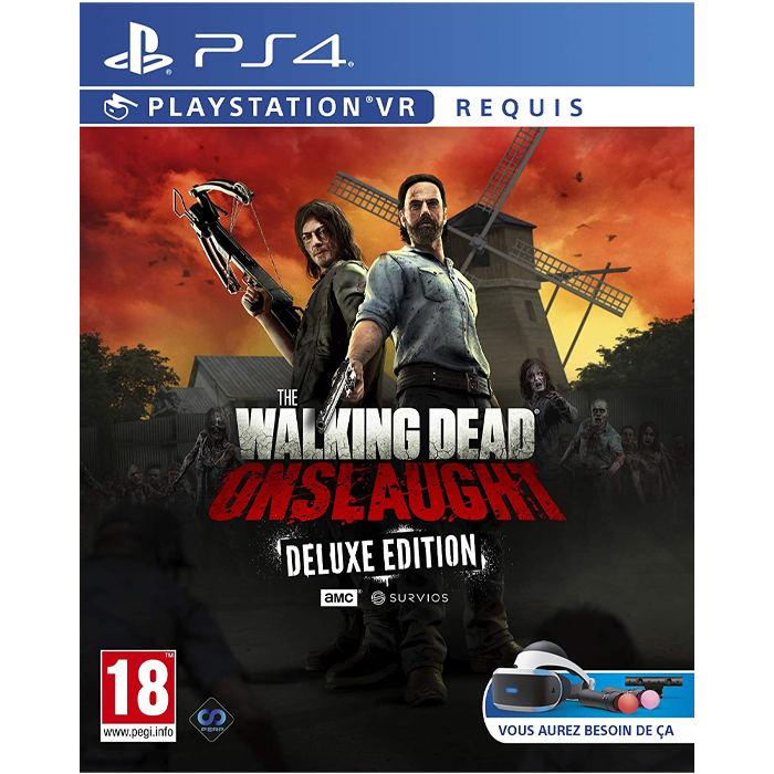 Walking Dead onslaught ps vr visuel produit deluxe