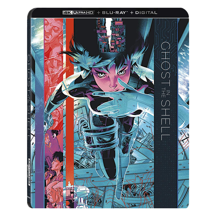 blu ray 4K ghost in the shell visuel produit définitif
