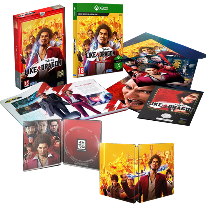 visuel produit yakuza like a dragon edition pix n love xbox