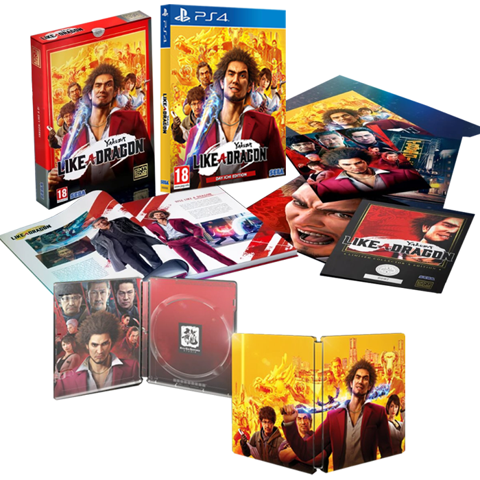 visuel produit yakuza like a dragon edition pix n love ps4