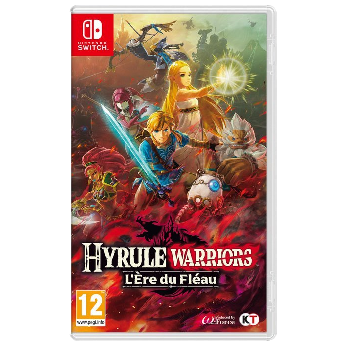zelda hyrule warriors l'ère du fléau switch visuel produit