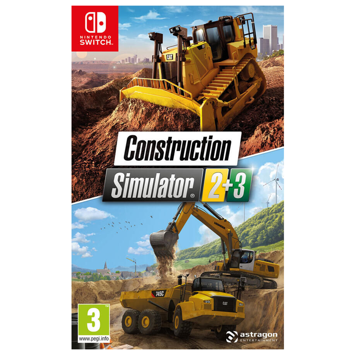 construction simulator 2 et 3 switch visuel produit