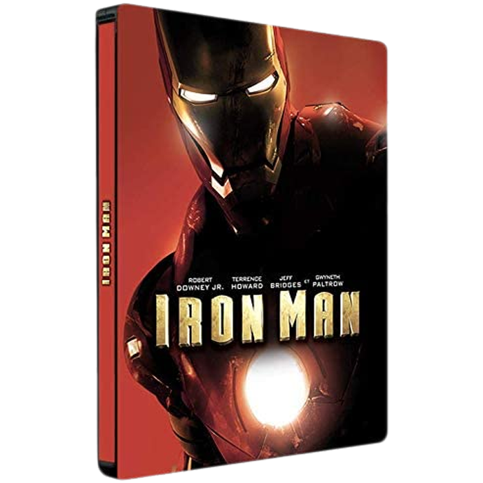 Iron Man Blu Ray 4K Steelbook visuel produit