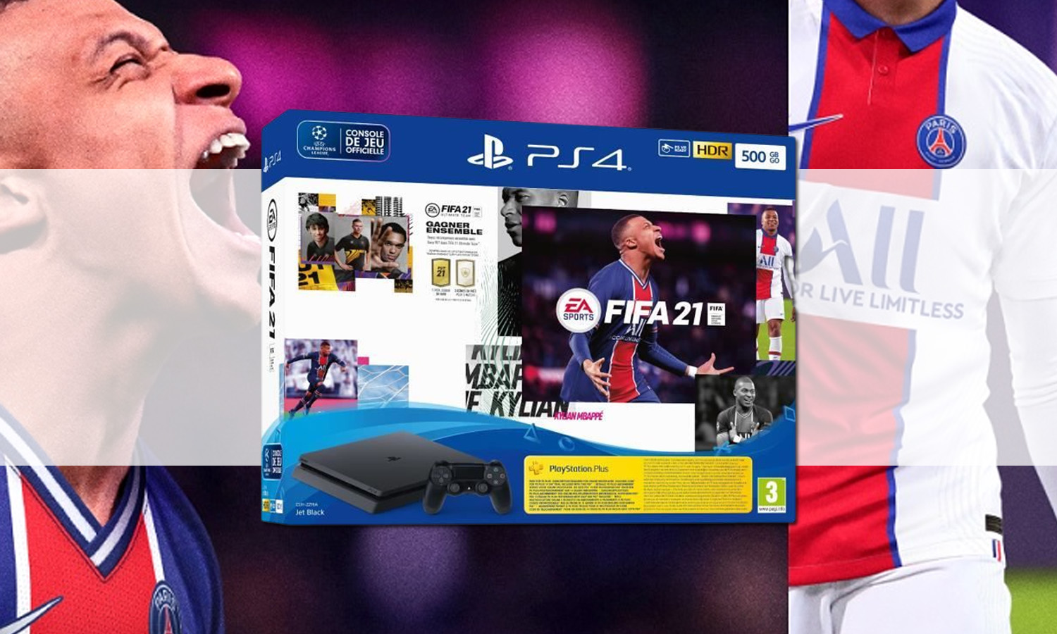 SLIDER pack ps4 slim fifa 21 v1