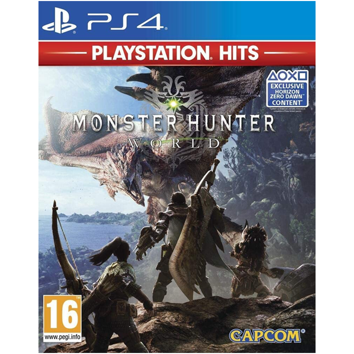 monster hunter world ps hits ps4 visuel produit