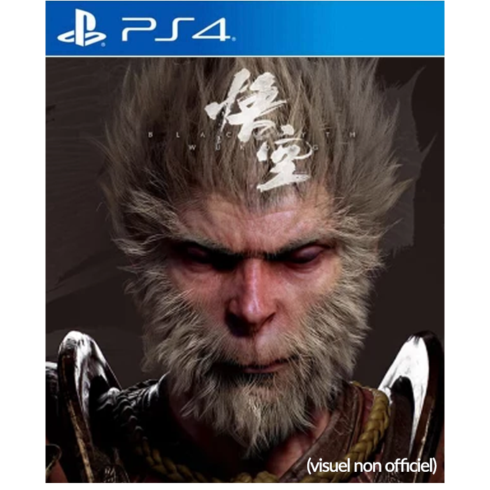 black myth wukong ps4 visuel produit provisoire non officiel