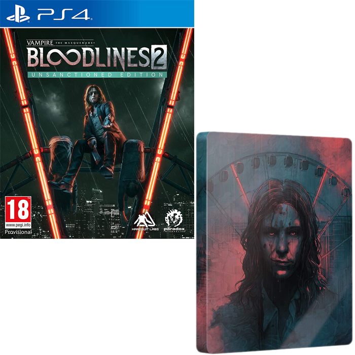 Vampire the masquerade Bloodlines 2 Unsanctioned Edition ps4 visuel produit