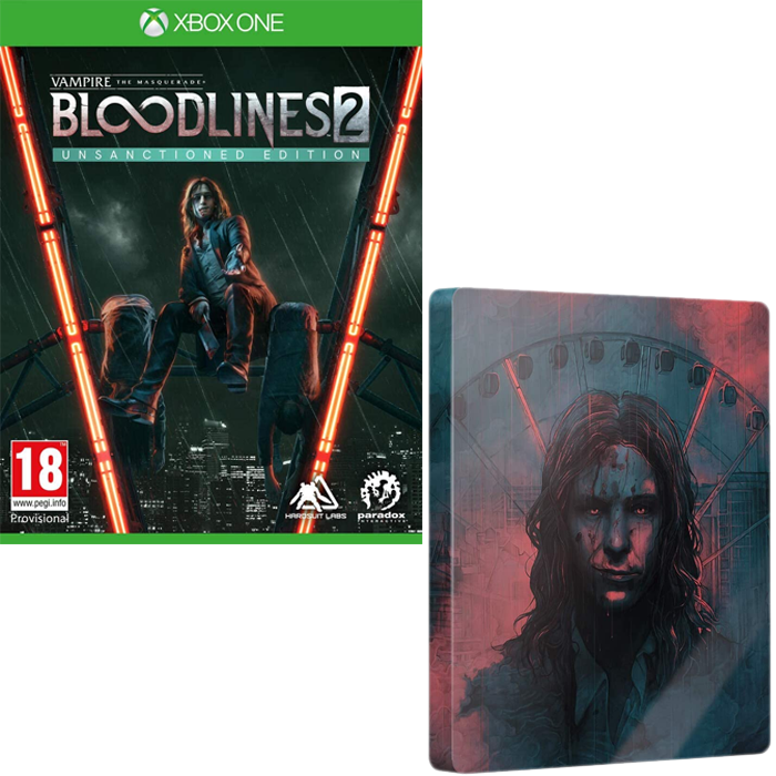 Vampire the masquerade Bloodlines 2 Unsanctioned Edition xbox one visuel produit