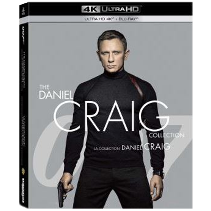 Coffret James Bond 4K Collection Daniel Craig 4 films visuel produit
