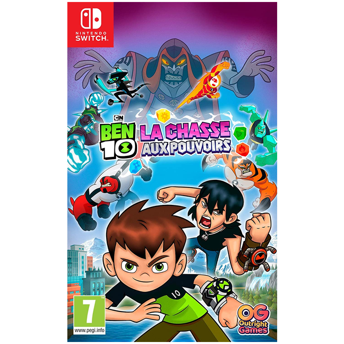 Ben 10 La Chasse aux Pouvoirs Switch visuel produit