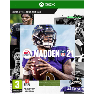madden nfl 21 xbox one series x visuel produit