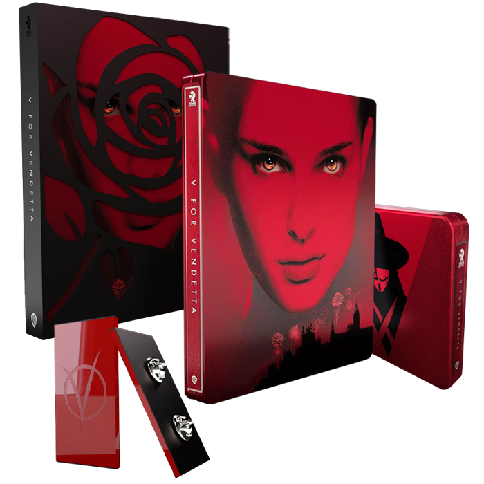 visuel produit v for vendetta steelbook 4k