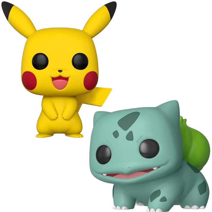 funko pop games pikachu bulbizarre visuel produit