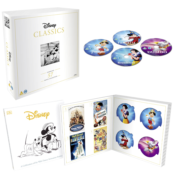 visuel produit intégrale disney blu ray