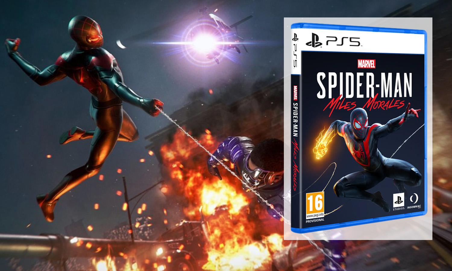 SLIDER spiderman miles morales ps5 V2