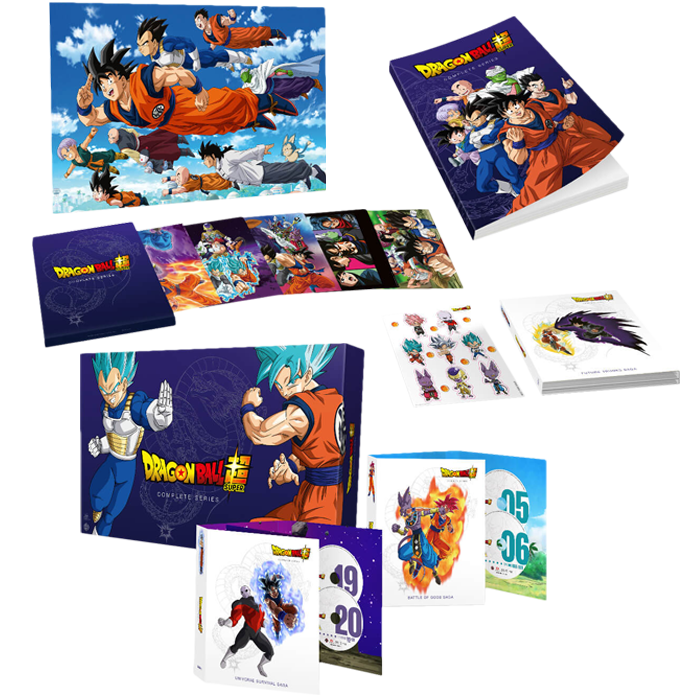 intégrale collector dragon ball super blu ray visuel produit