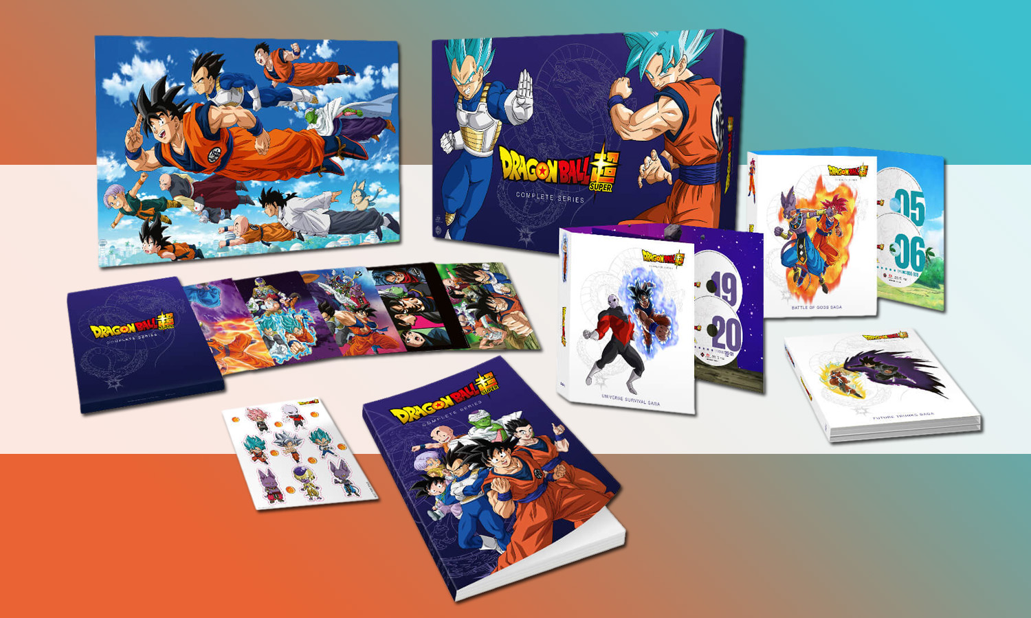 SLIDER intégrale collector dragon ball super blu ray