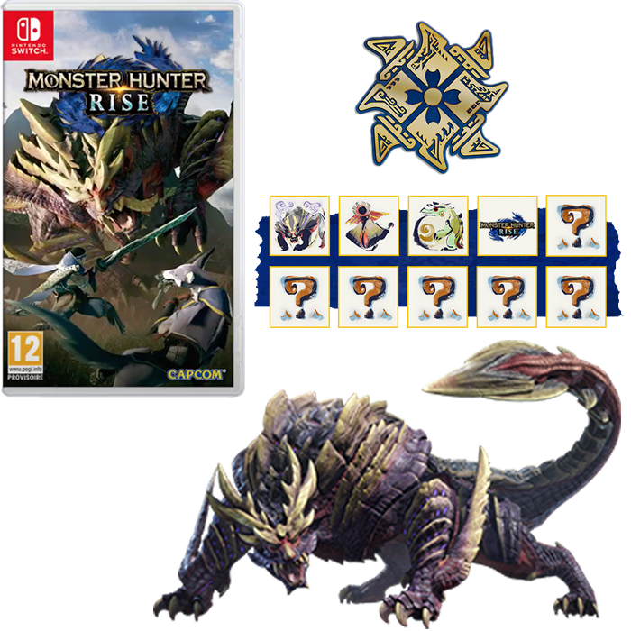 monster hunter rise collector switch visuel produit