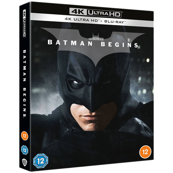 batman begins blu ray 4K visuel produit