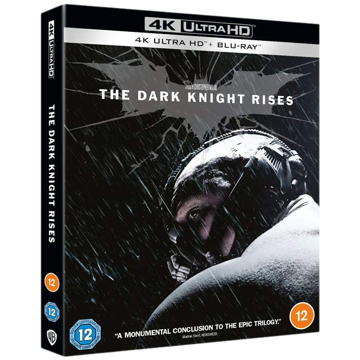 batman the dark knights rises blu ray 4K visuel produit