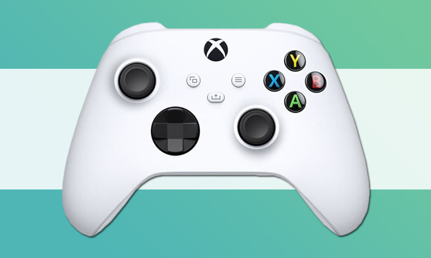 SLIDER manette xbox series x blanche robot white