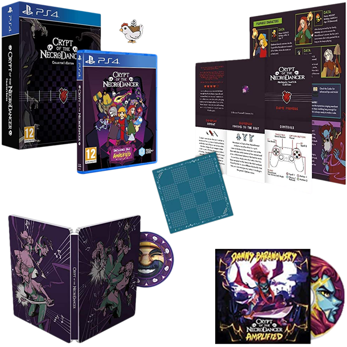 crypt of the necrodancer collector ps4 visuel produit