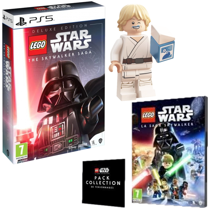 Lego Star Wars Saga Skywalker Edition Deluxe ps5 visuel produit